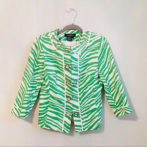 Peck & Peck Lined Blazer